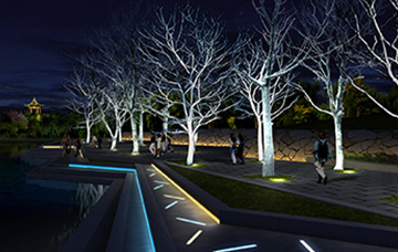 黑龙江公园照明设计